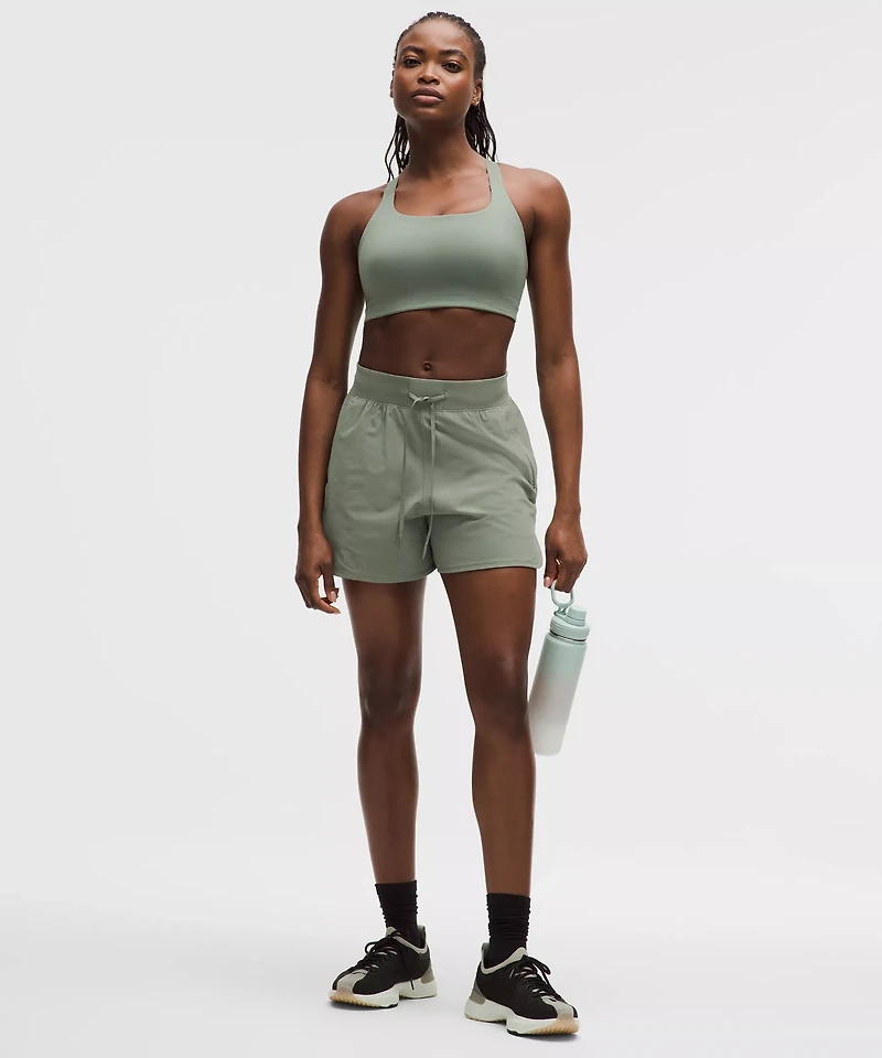 Ultralu Square-Neck Workout Bra *Medium Support, D/DD Cup