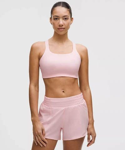 Ultralu Square-Neck Workout Bra *Medium Support, D/DD Cup