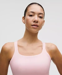 Ultralu Square-Neck Workout Bra *Medium Support, D/DD Cup