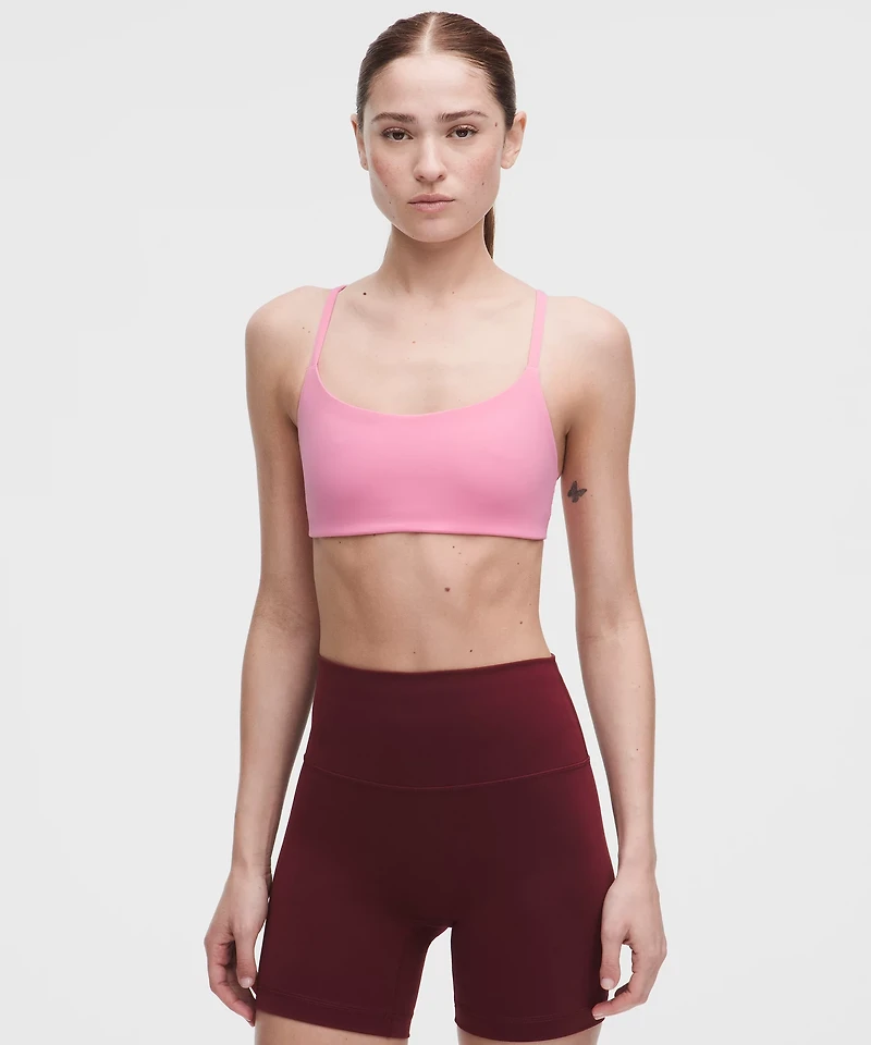 Wunder Train Strappy Racer Bra *Light Support, A/B Cup