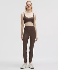 Everlux Longline Workout Bra Light Support, A/B Cup *Matte Foil | Women's Bras