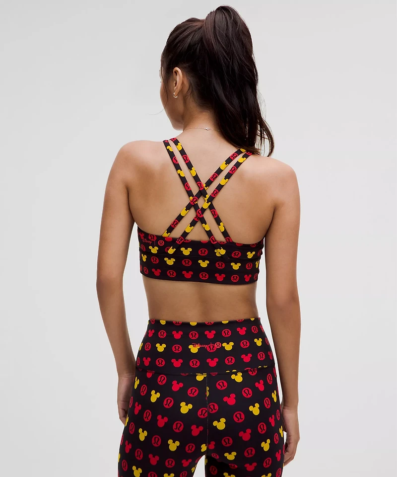 Disney x lululemon *Energy Longline Bra Medium Support, B–D Cups