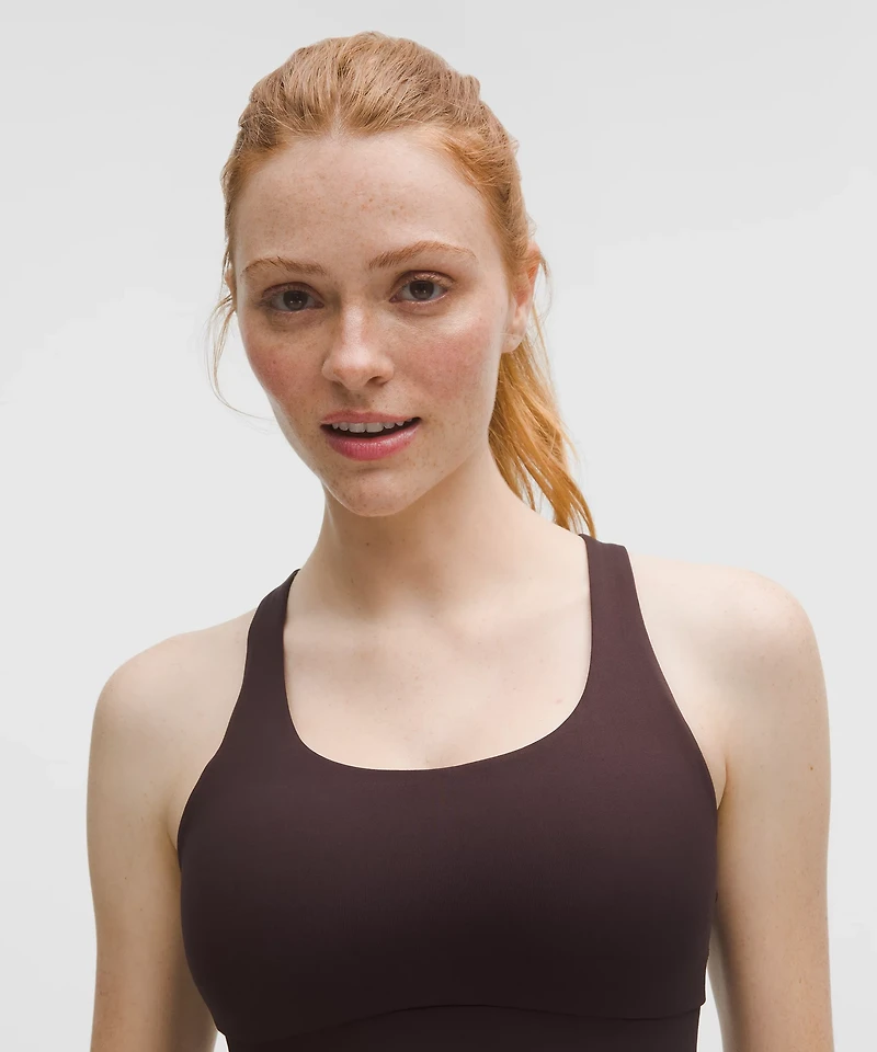 lululemon Energy Longline Bra Medium Support, B-D Cups *Evolve