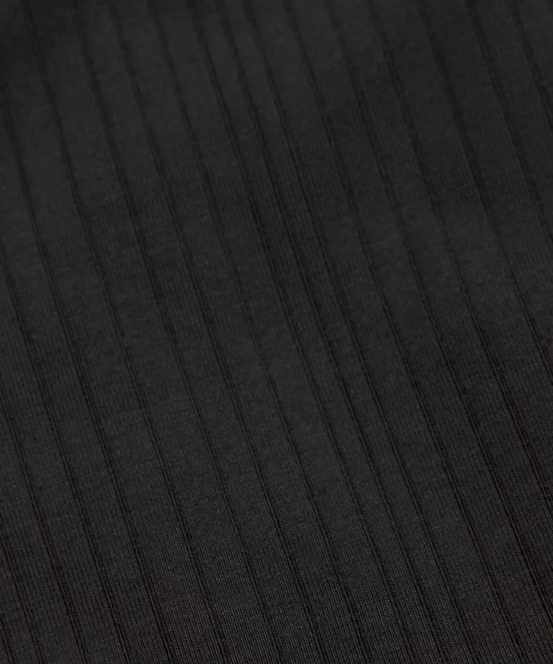 Stretch Cotton Ribbed Logo Racerback Bralette *A–C Cups | Women's Bras