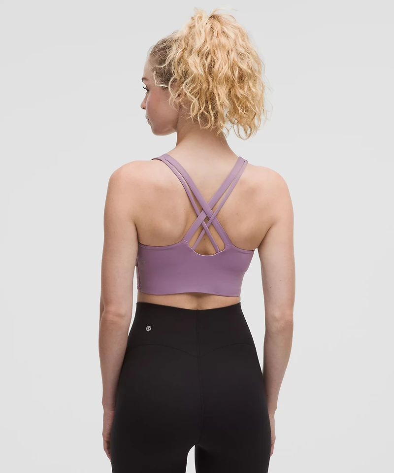 lululemon Energy Longline Bra Medium Support, B-D Cups *Evolve