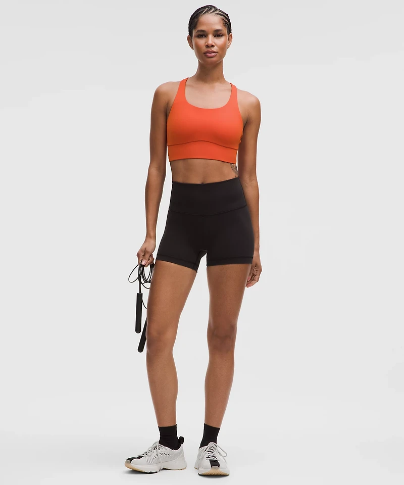 lululemon Energy Longline Bra Medium Support, B-D Cups *Evolve