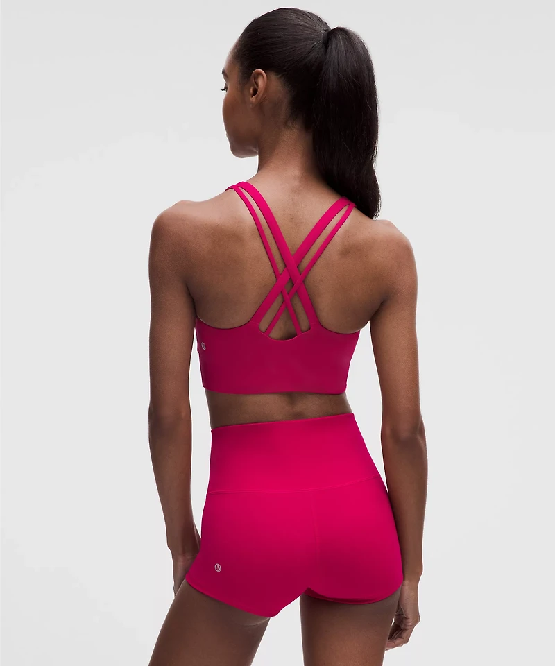 lululemon Energy Longline Bra Medium Support, B-D Cups *Evolve