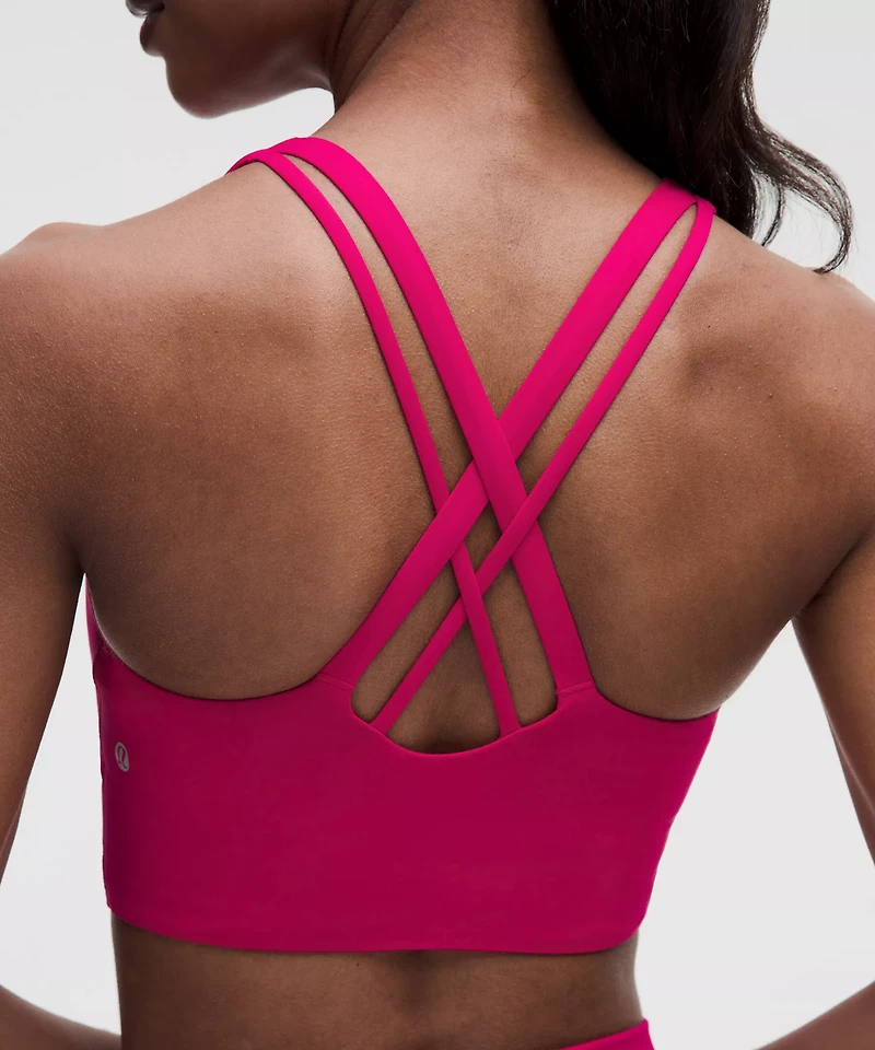 lululemon Energy Longline Bra Medium Support, B-D Cups *Evolve