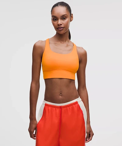 lululemon Energy Longline Bra Medium Support, B-D Cups *Evolve