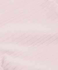 Stretch Cotton Ribbed Logo Racerback Bralette *A–C Cups