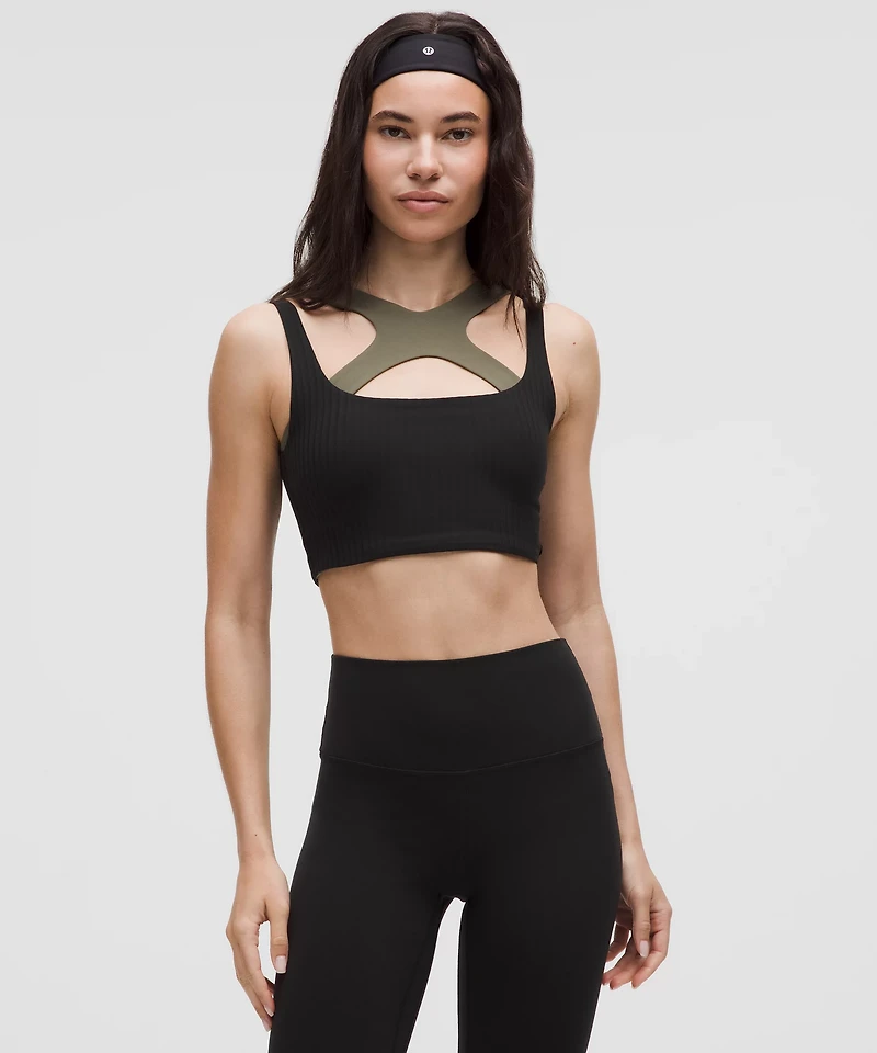 Bend This Ribbed Scoop and Square Bra *Light Support, A-C Cups | Women's Bras