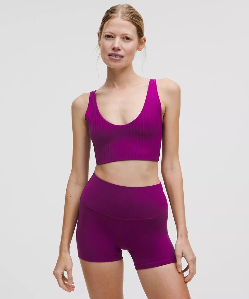 Bend This Ribbed Scoop and Square Bra *Light Support, A-C Cups | Women's Bras