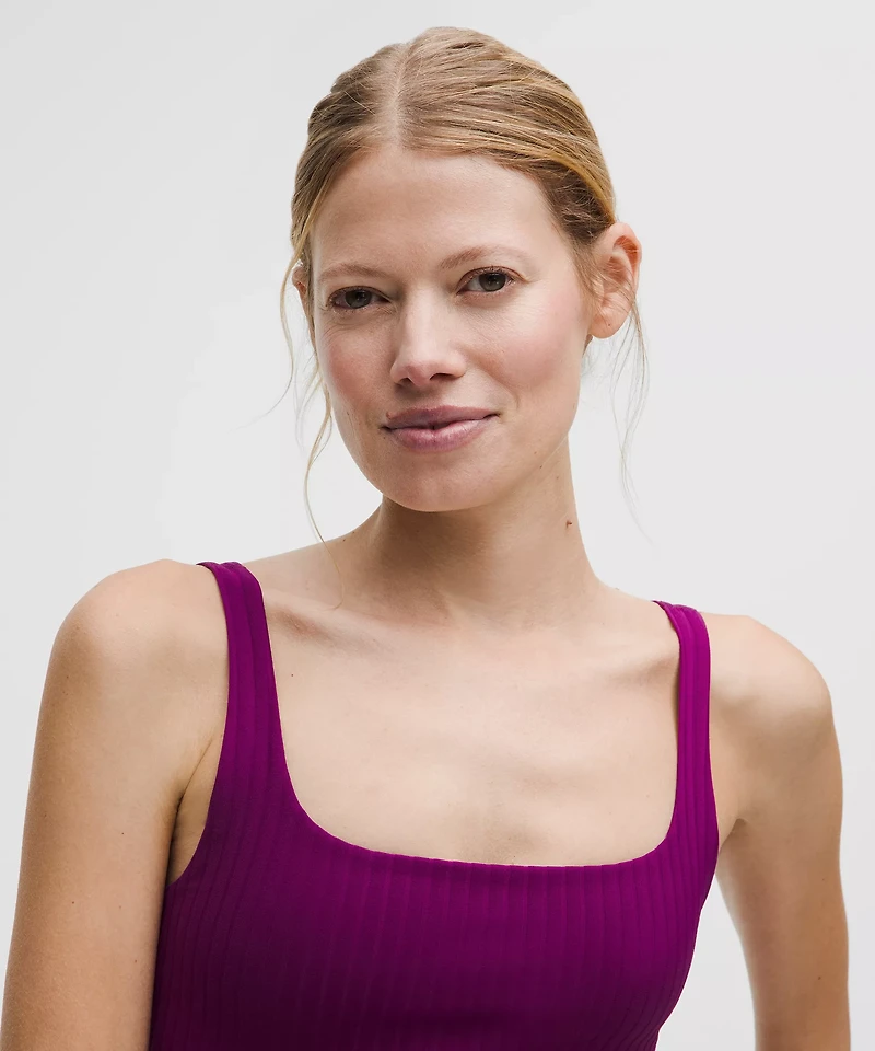 Bend This Ribbed Scoop and Square Bra *Light Support, A-C Cups | Women's Bras