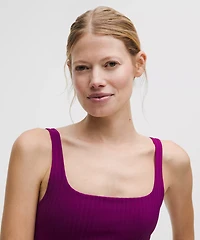 Bend This Ribbed Scoop and Square Bra *Light Support, A-C Cups | Women's Bras
