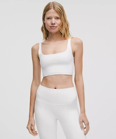 Bend This Ribbed Scoop and Square Bra *Light Support, A-C Cups | Women's Bras
