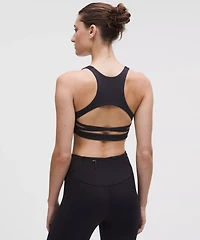 Nulux Strappy-Back Sports Bra *Medium Support, B/C Cup | Women's Bras