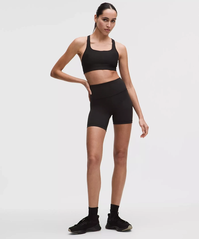 All-Time Hero Ribbed Sports Bra *Medium Support, B/C Cup