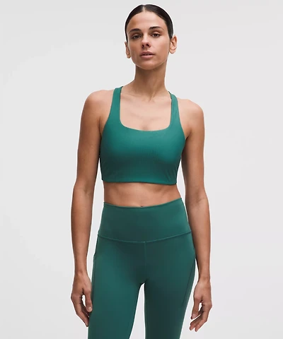 All-Time Hero Ribbed Sports Bra *Medium Support, B/C Cup