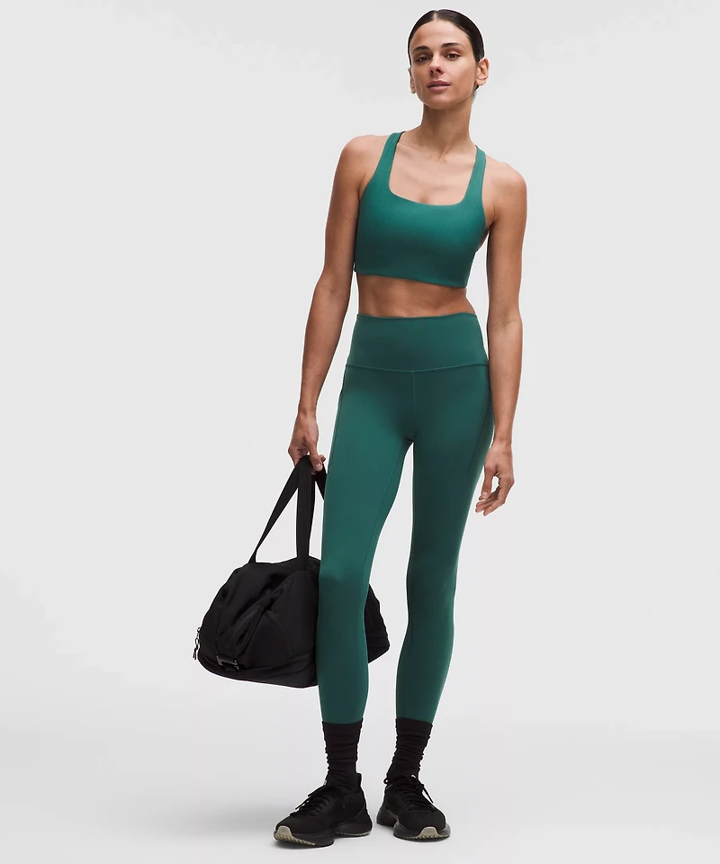All-Time Hero Ribbed Sports Bra *Medium Support, B/C Cup