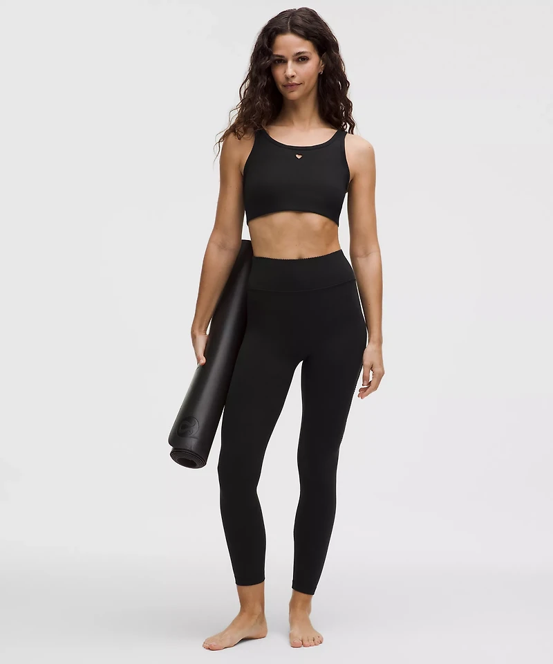 Nulu Ribbed Scoopneck Bra Light Support, B/C Cup *Heart