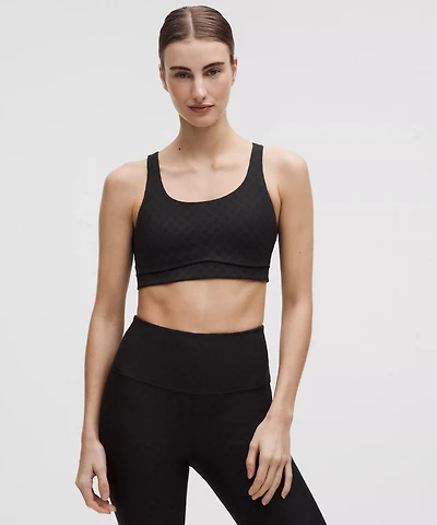 lululemon Energy Jacquard Bra Medium Support, B–D Cups *Evolve | Women's Bras