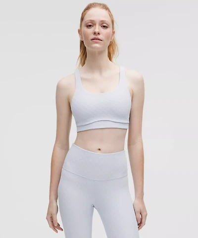 lululemon Energy Jacquard Bra Medium Support, B–D Cups *Evolve | Women's Bras