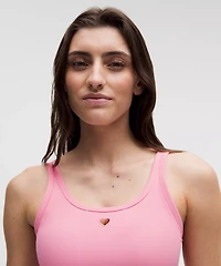 Nulu Ribbed Scoopneck Bra Light Support, B/C Cup *Heart