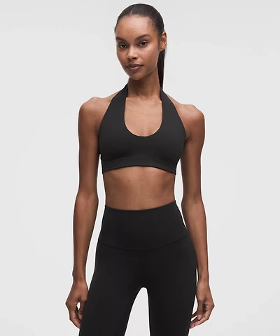 lululemon Focuser Halter Bra *Light Support, A/B Cup