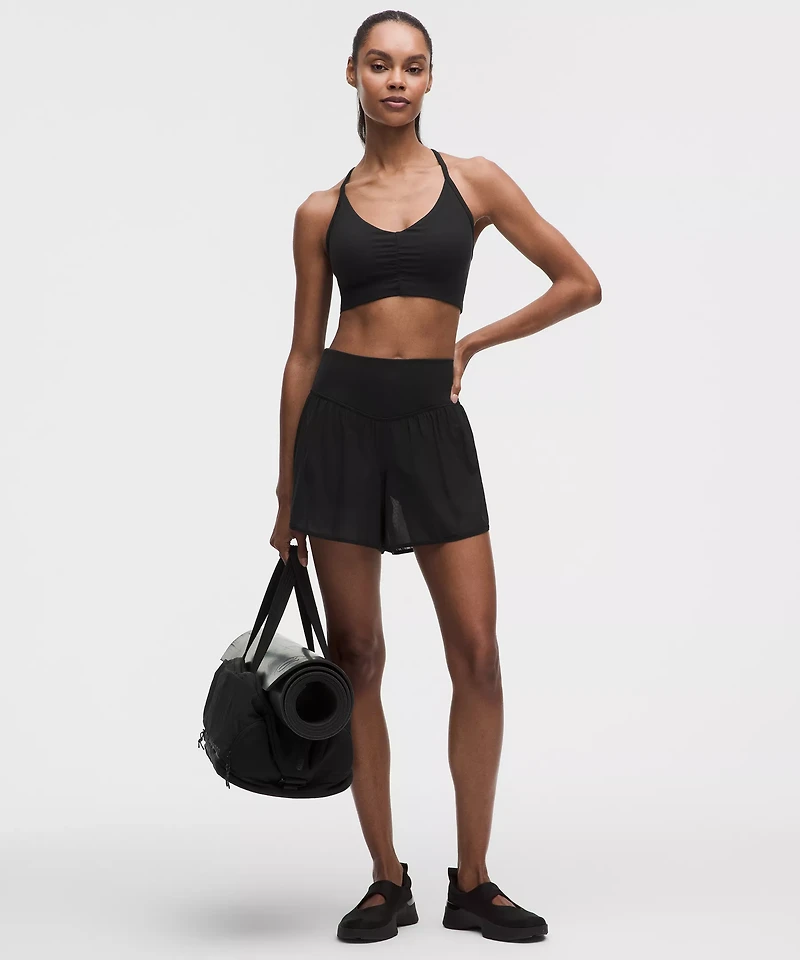 Flow Y Ruched Bra *Light Support, B/C Cup