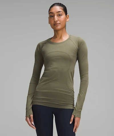 Swiftly Tech Long-Sleeve Shirt 2.0 *Hip Length | Women's Long Sleeve Shirts