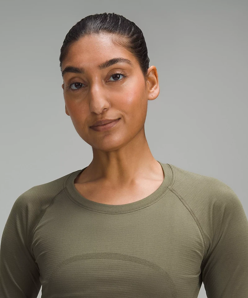 Swiftly Tech Long-Sleeve Shirt 2.0 *Hip Length | Women's Long Sleeve Shirts