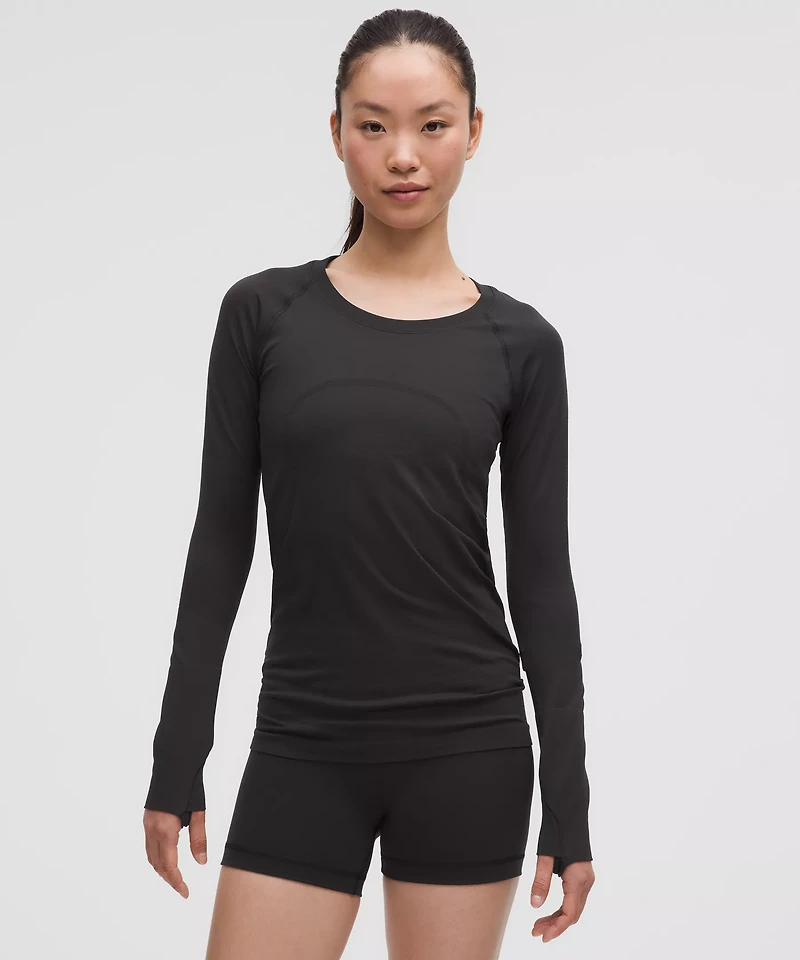 Swiftly Tech Long-Sleeve Shirt 2.0 *Hip Length | Women's Long Sleeve Shirts