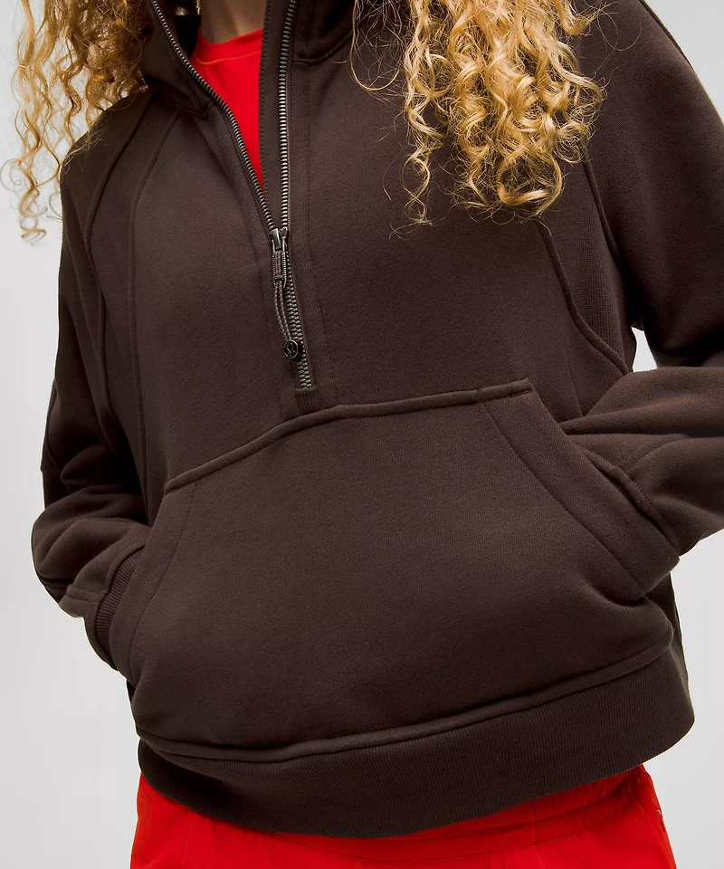 Scuba Oversized Half-Zip Hoodie | Women's Hoodies & Sweatshirts