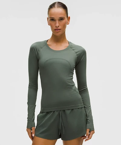 Swiftly Tech Long-Sleeve Shirt 2.0 *Waist Length | Women's Long Sleeve Shirts