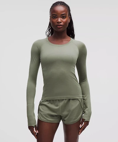 Swiftly Tech Long-Sleeve Shirt 2.0 *Waist Length | Women's Long Sleeve Shirts