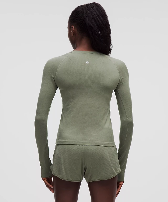 Swiftly Tech Long-Sleeve Shirt *Waist Length Women's Long Sleeve  Shirts - Main Image