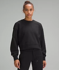 Perfectly Oversized Cropped Crew *French Terry | Women's Hoodies & Sweatshirts