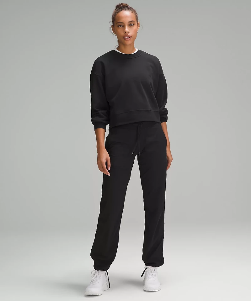 Perfectly Oversized Cropped Crew *French Terry | Women's Hoodies & Sweatshirts