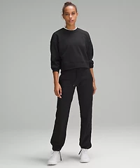 Perfectly Oversized Cropped Crew *French Terry | Women's Hoodies & Sweatshirts