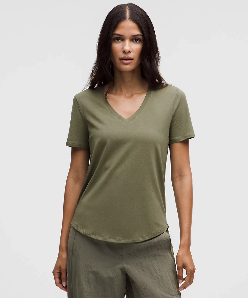 Love V-Neck T-Shirt | Women's Short Sleeve Shirts & Tee's