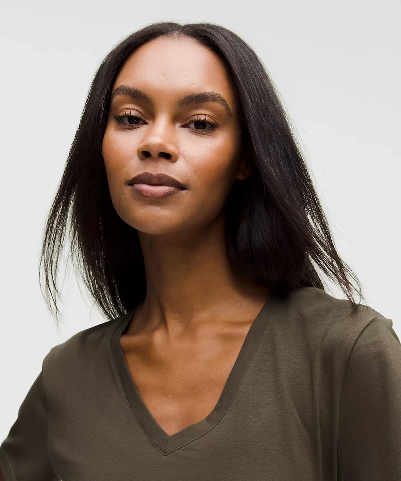 Love V-Neck T-Shirt | Women's Short Sleeve Shirts & Tee's