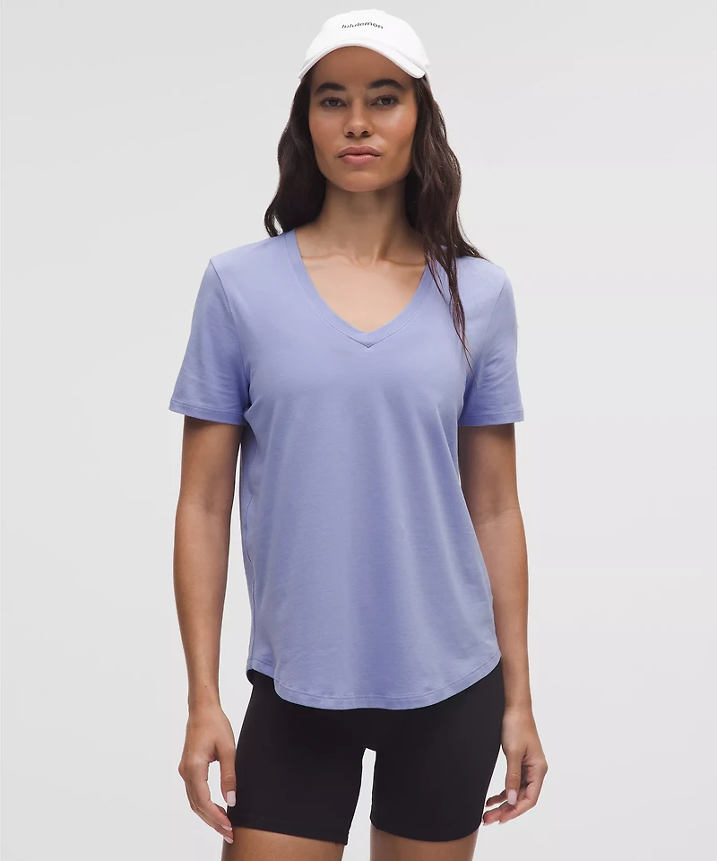 Love V-Neck T-Shirt | Women's Short Sleeve Shirts & Tee's