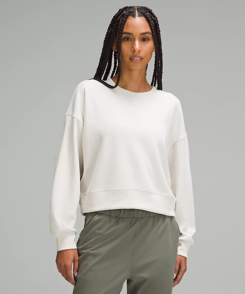 Softstreme Perfectly Oversized Cropped Crew | Women's Hoodies & Sweatshirts