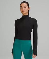 It's Rulu Cropped Half Zip | Women's Long Sleeve Shirts