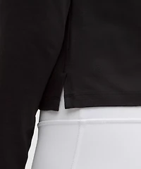 Classic-Fit Cotton-Blend Long-Sleeve Shirt | Women's Long Sleeve Shirts