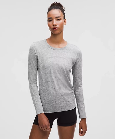 Swiftly Relaxed Long-Sleeve Shirt *Hip Length | Women's Long Sleeve Shirts