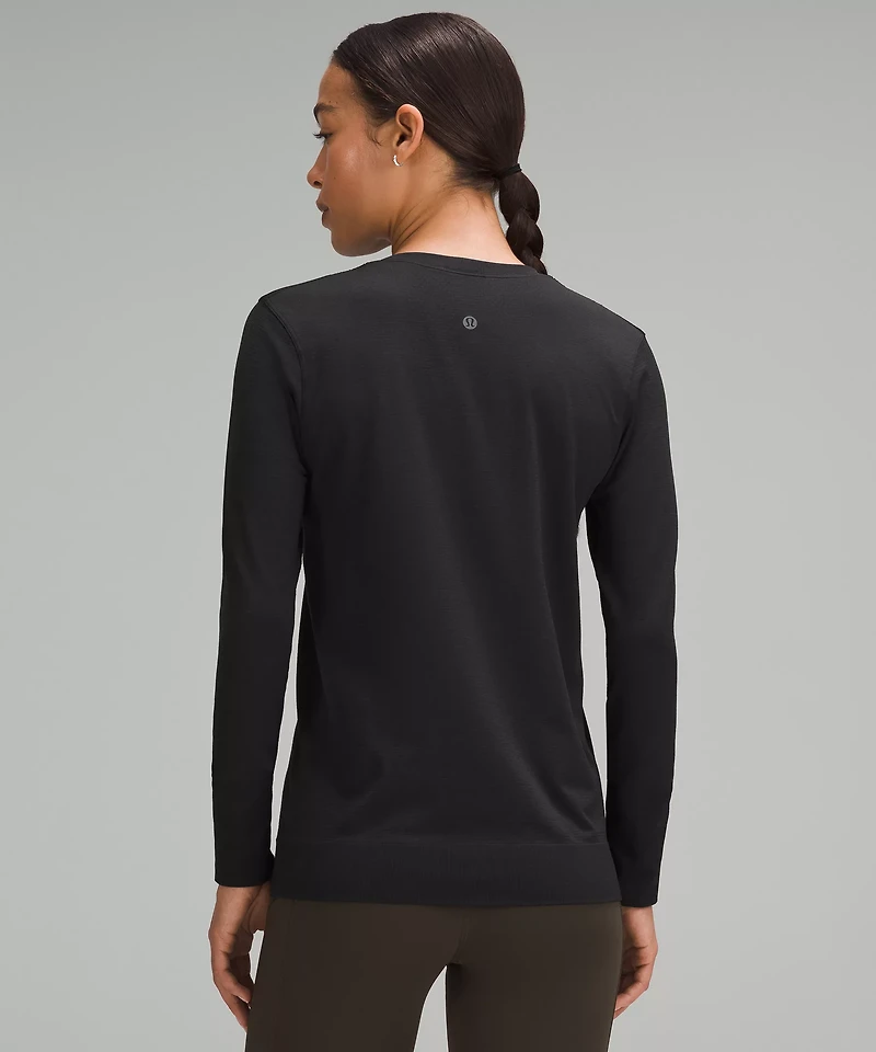 Swiftly Relaxed Long-Sleeve Shirt *Hip Length | Women's Long Sleeve Shirts