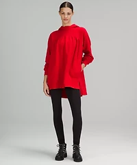 Lunar New Year Relaxed-Fit Hooded Tunic | Women's Hoodies & Sweatshirts