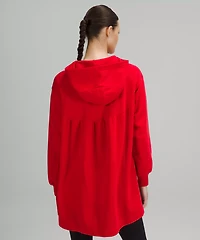 Lunar New Year Relaxed-Fit Hooded Tunic | Women's Hoodies & Sweatshirts