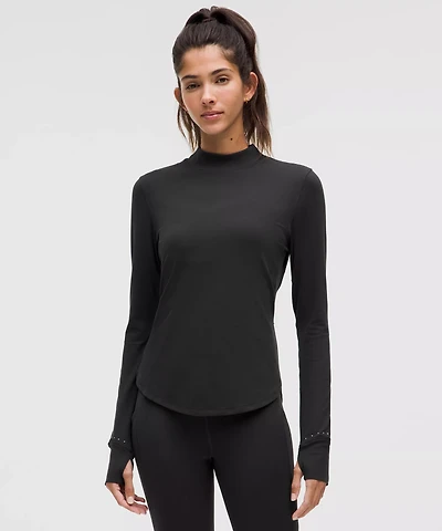Rulu Running Mockneck Long-Sleeve Shirt | Women's Long Sleeve Shirts